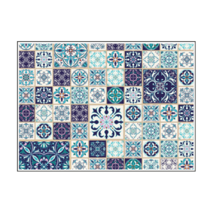 Mantelito Individual Papel AZULEJOS P500