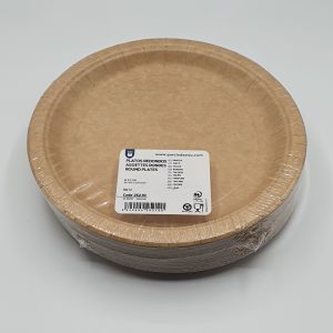 Plato de Cartón 22 Cm Llano P50 Un