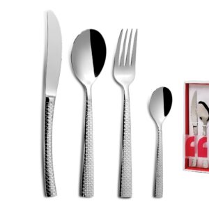 Cubertería HIDRAULIC Estuche de 24 Piezas