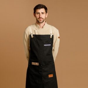 Delantal CARDAMOMO NEGRO Unisex