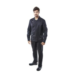 Chaqueta de Cocinero MARINADA1 Negra Talla M