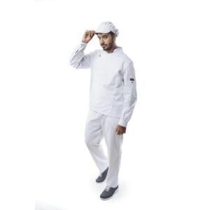Chaqueta de Cocinero MARINADA2 Blanca Talla L