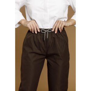 Pantalón de Cocina SOUFFLE3 Unisex Marrón T-L