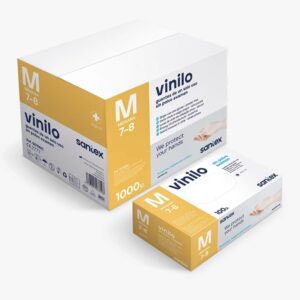 Guante de VINILO SANTEX1 Talla-S P100