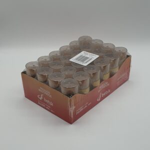 Palillero con Palillos Redondos de Madera