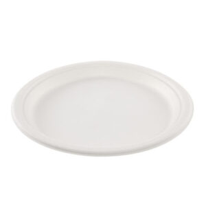 Plato Caña de Azúcar Llano 26 Cm P50Un
