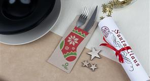 Servilleta de Navidad Cangurito BOTA P30 Un