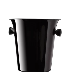 Cubo de Champán para Botellas Negro Brillo