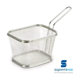 Cesta de Freidora Mini Cuadrada Pequeña
