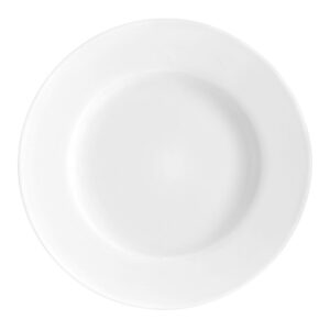 Plato TOLEDO HONDO 23Cm P6 Un Vidrio Blanco