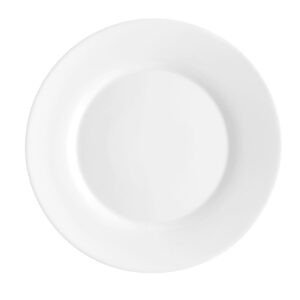 Plato TOLEDO POSTRE 20Cm P6 Un Vidrio Blanco