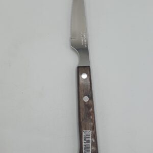 Cuchillo Chuletero Mango Madera Filo Microdentado