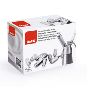 Carga de Gas para Sifones de Nata IBILI P10 Un