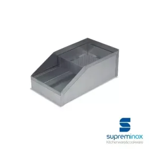 Harinero de Acero Inoxidable Alto 50 Cm