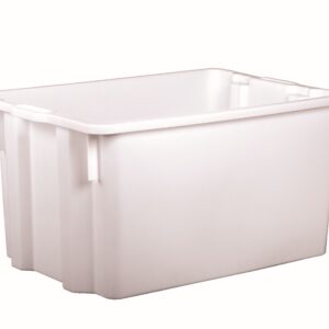 Cubeta Plástico Caja Alimentaria 50 L Apilable