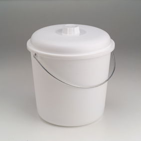 Cubo de Plástico Alimentario 17 L con Tapadera