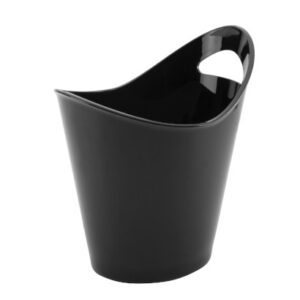 Cubo de Champán para Botellas Negro 1 Asa