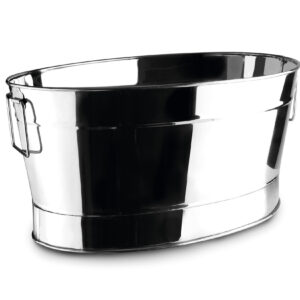 Cubitera de Acero Inoxidable para Botellas 53 Cm