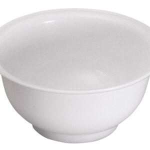 Bowl Plástico Alimentario Blanco 24 Cm