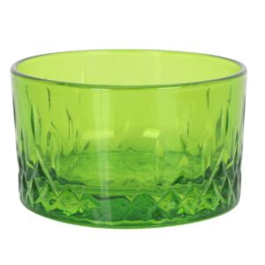 Vaso EDINBURGH Bajo Tallado Verde C/12 Un