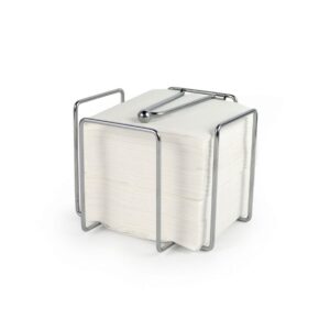 Servilletero 20x20 Metálico con Bola Antivuelo